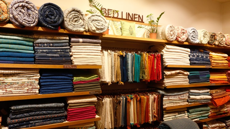 Fabindia houses a wide spectrum of merchandise for its consumers